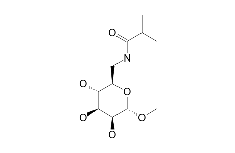 2-methyl-N-[[(2R,3S,4S,5S,6S)-3,4,5-trihydroxy-6-methoxy-tetrahydropyran-2-yl]methyl]propionamide