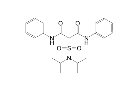 2-(N,N-Diisopropylsulfomyl)-N,N-diphenylpropanediamide