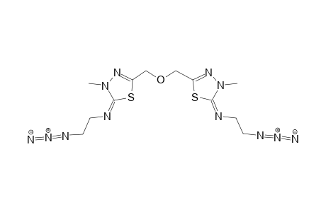 2,2'-(Oxydimethylene)bis[5-(2-azidoethylimino)-4,5-dihydro-4-methyl-1,3,4-thiazole]