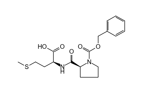 L-(-)-2-{[1-CARBOXY-3-(METHYLTHIO)PROPYL]CARBAMOYL}-1-PYRROLIDINECARBOXYLIC ACID, 1-BENZYL ESTER