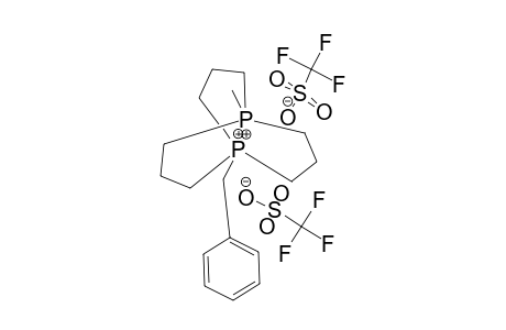 1-BENZYL-5-METHYL-1,5-DIPHOSPHONIABICYCLO-[3.3.3]-UNDECANE-BIS-(TRIFLUOROMETHANESULFONATE)