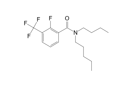 Benzamide, 2-fluoro-3-trifluoromethyl-N-pentyl-N-butyl-