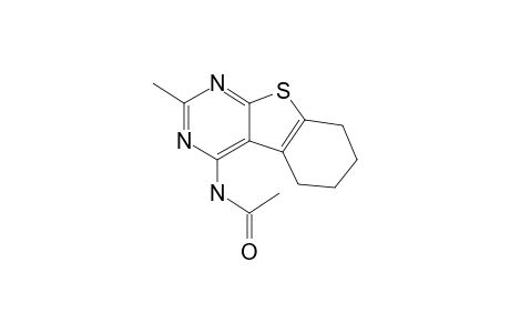 2-Methyl-5,6,7,8-tetrahydro[1]benzothieno[2,3-D]pyrimidin-4-ylamine, ac derivative