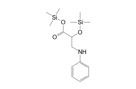 Trimethylsilyl 2-(trimethylsilyloxy)-3-(N-phenylamino)-propanoate