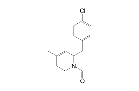 2-(p-Chlorobenzyl)-1-formyl-4-methyl-1,2,5,6-tetrahydropyridine