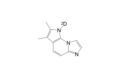 N-Deutero-2, 3-dimethyl-1H-imidazo(1, 2-a) pyrrolo(3, 2-e) pyridine