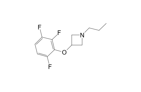 3-(2,3,6-trifluorophenoxy)-1-propylazetidine