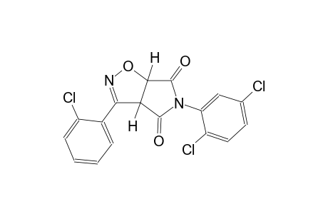(3aR,6aS)-3-(2-chlorophenyl)-5-(2,5-dichlorophenyl)-3aH-pyrrolo[3,4-d]isoxazole-4,6(5H,6aH)-dione