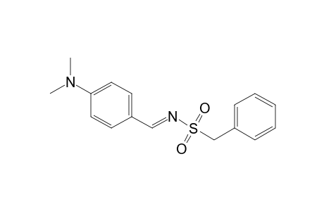 Benzenemethanesulfonamide, N-([4-(dimethylamino)phenyl]methylene]-