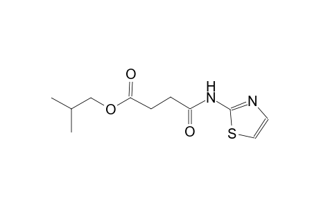 butanoic acid, 4-oxo-4-(2-thiazolylamino)-, 2-methylpropyl ester