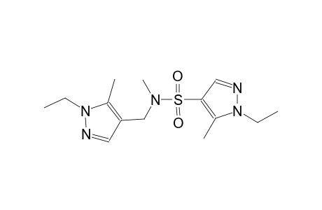 1H-pyrazole-4-sulfonamide, 1-ethyl-N-[(1-ethyl-5-methyl-1H-pyrazol-4-yl)methyl]-N,5-dimethyl-