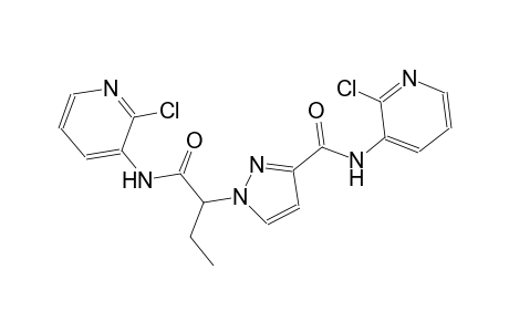 1H-pyrazole-1-acetamide, N-(2-chloro-3-pyridinyl)-3-[[(2-chloro-3-pyridinyl)amino]carbonyl]-alpha-ethyl-