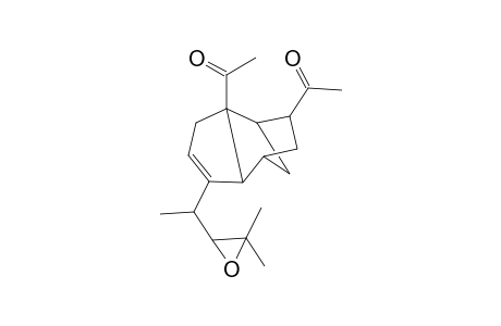 2,9-Diacetyl-5,11-di-iso-propyl-10,11-epoxy-tricyclo[5.2.1.0(2,6)]decan-4-ene