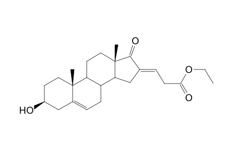 Androstane, propanoic acid deriv.