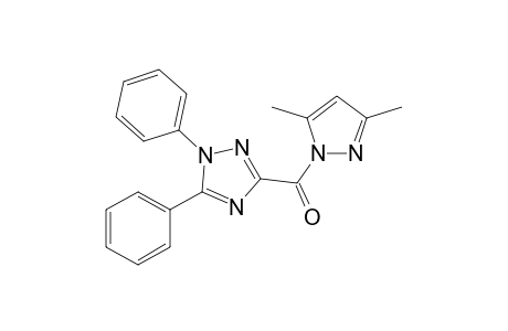2-(1,5-diphenyl-1H-[1,2,4]triazol-3-ylcarbonyl)-2H-3,5-dimethylpyrazole