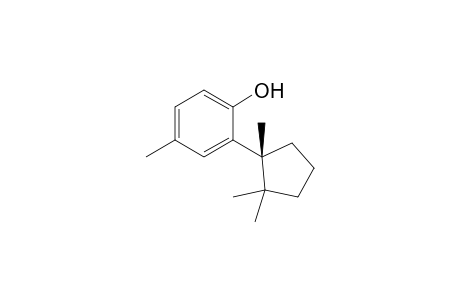 4-Methyl-2-[(1R)-1,2,2-trimethylcyclopentyl]phenol