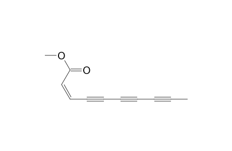 (Z)-dec-2-en-4,6,8-triynoic acid methyl ester