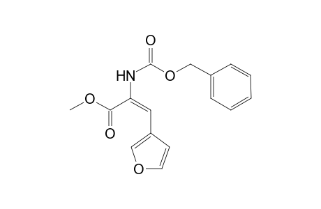 Methyl (E)-2-[(benzyloxy)carbonylamino]-3-(furan-3'-yl)prop-2-enoate