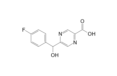 5-(4-Fluorobenzoylhydroxymethyl)-2-pyrazinecarboxylic acid