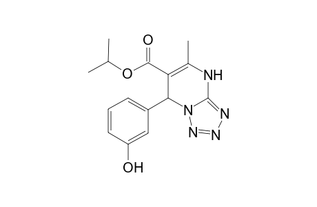 [1,2,3,4]Tetrazolo[1,5-a]pyrimidine-6-carboxylic acid, 4,7-dihydro-7-(3-hydroxyphenyl)-5-methyl-, 1-methylethyl ester