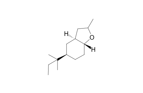 (3aS,5R,7aR)-5-(1,1-Dimethylpropyl)octahydro-2-methyl-benzofuran