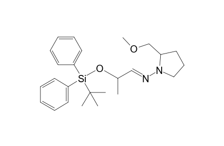 (2S, 2'S)-(-)[2-(t-Butyldiphenylsilyloxy)propylidene]-[2'-(methoxymethyl)pyrrolidin-1'-yl]amine