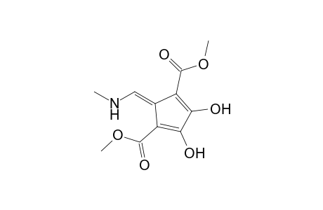 Dimethyl 2,3-dihydroxy-6-(methylamino)fulvene-1,4-dicarboxylate