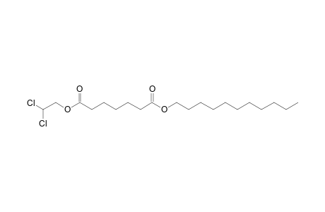 Pimelic acid, 2,2-dichloroethyl undecyl ester