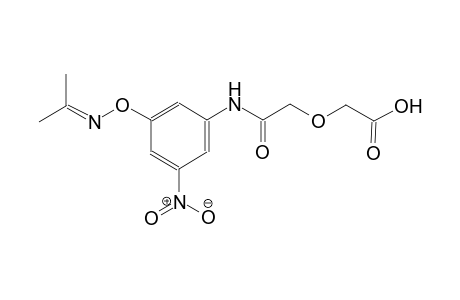 [2-(3-{[(1-methylethylidene)amino]oxy}-5-nitroanilino)-2-oxoethoxy]acetic acid