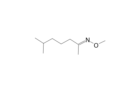 2-Heptanone, 6-methyl-, O-methyloxime