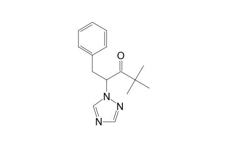 3-Pentanone, 4,4-dimethyl-1-phenyl-2-(1H-1,2,4-triazol-1-yl)-