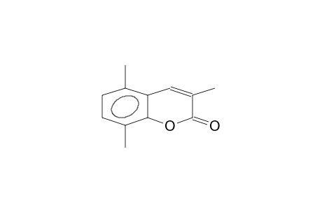 2H-1-Benzopyran-2-one, 3,5,8-trimethyl-