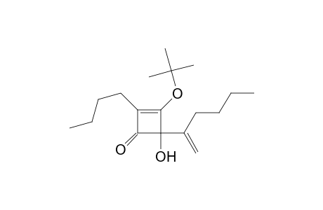 3-tert-Butoxy-2-n-butyl-4-(1-n-butylethenyl)-4-hydroxycyclobut-2-en-1-one