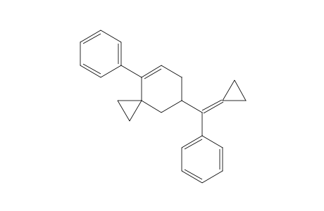 7-[Cyclopropylidene(phenyl)methyl]-4-phenylspiro[2.5]oct-4-ene