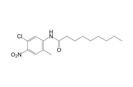 5'-chloro-4'-nitro-o-nonanotoluidide