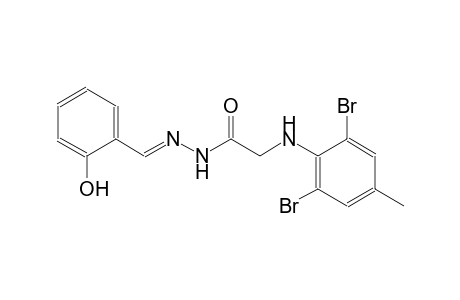 acetic acid, [(2,6-dibromo-4-methylphenyl)amino]-, 2-[(E)-(2-hydroxyphenyl)methylidene]hydrazide