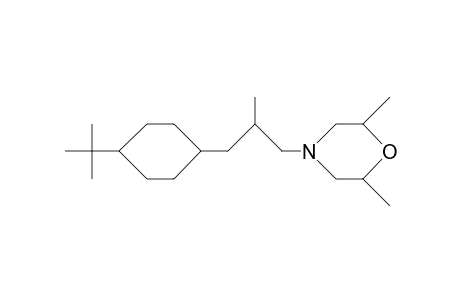 1-(cis-2,6-Dimethyl-morpholino)-2-methyl-3-(cis-4-tert-butyl-cyclohexyl)-propane