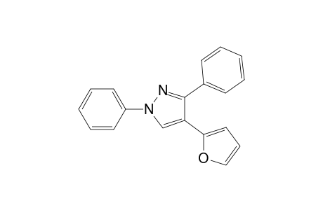 4-(Furan-2-yl)-1,3-diphenyl-1H-pyrazole