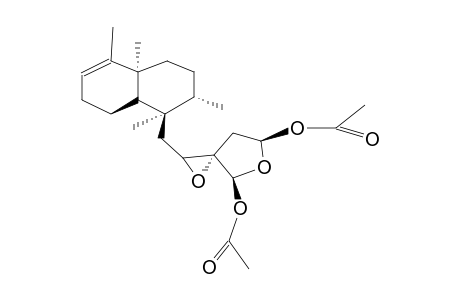 15,16-DIACETOXY-12,13-15,16-DIEPOXY-ENT-CLEROD-3-ENE