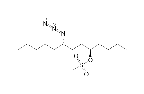 6-Tridecanol, 9-azido-, methanesulfonate (ester), [S-(R*,S*)]-