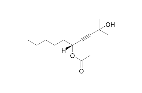 5-Acetoxy-2-methyl-3-decyn-2-ol