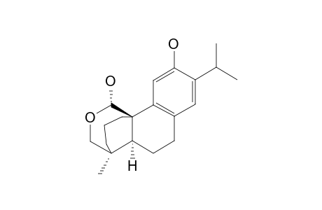 (4-S,5-S,10-R,20-S)-12,18-DIHYDROXYABIETA-8,11,13-TRIEN-20-ALDEHYDE-_18,20-HEMIACETAL