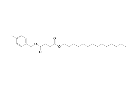 Succinic acid, 4-methylbenzyl tetradecyl ester