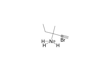 3-methyl-1-pentyn-3-aminium bromide