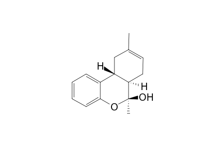 (6RS,6aRS,10aRS)-6,9-Dimethyl-6a,7,10,10a-tetrahydro-6H-benzo-[c]chromen-6-ol