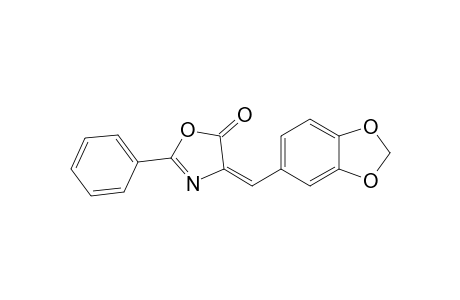 (4E)-2-phenyl-4-piperonylidene-2-oxazolin-5-one