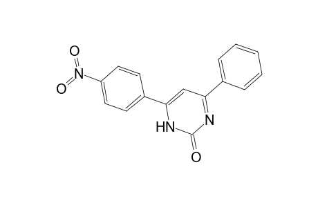 2(1H)-Pyrimidinone, 4-(4-nitrophenyl)-6-phenyl-