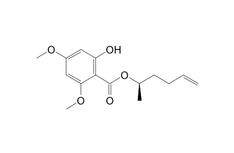 (R)-5-Hexen-2-yl 2-Hydroxy-4,6-dimethoxybenzoate