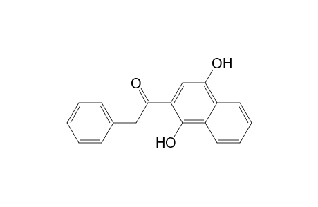 Ethanone, 1-(1,4-dihydroxy-2-naphthalenyl)-2-phenyl-
