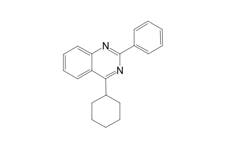 4-cyclohexyl-2-phenylquinazoline